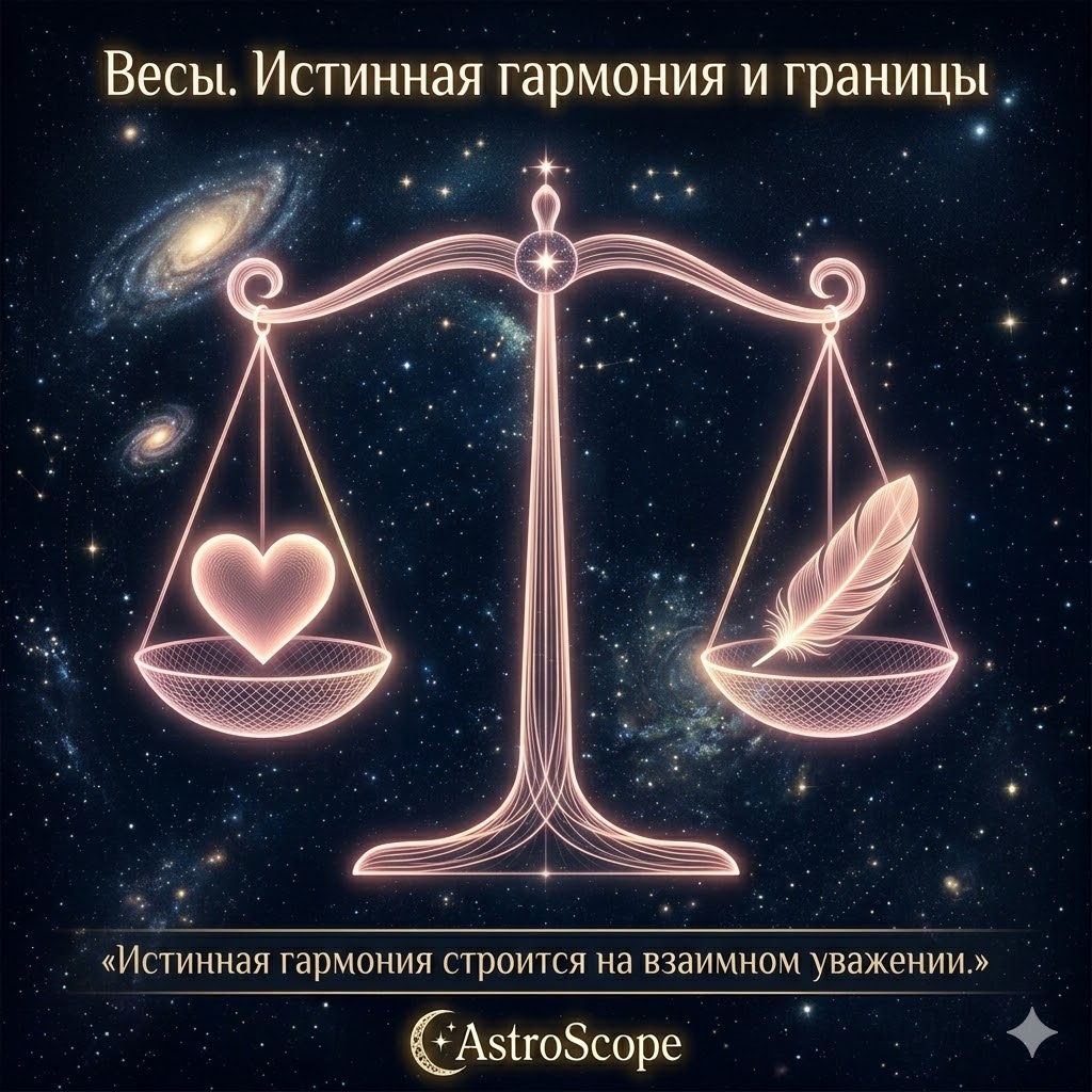 Весы 4 марта: Истинная гармония и отказ от самопожертвования