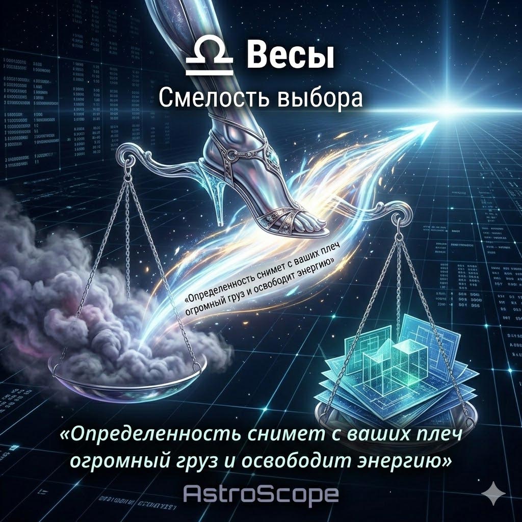 Гороскоп Весы на 9 марта: Смелость быстрого выбора