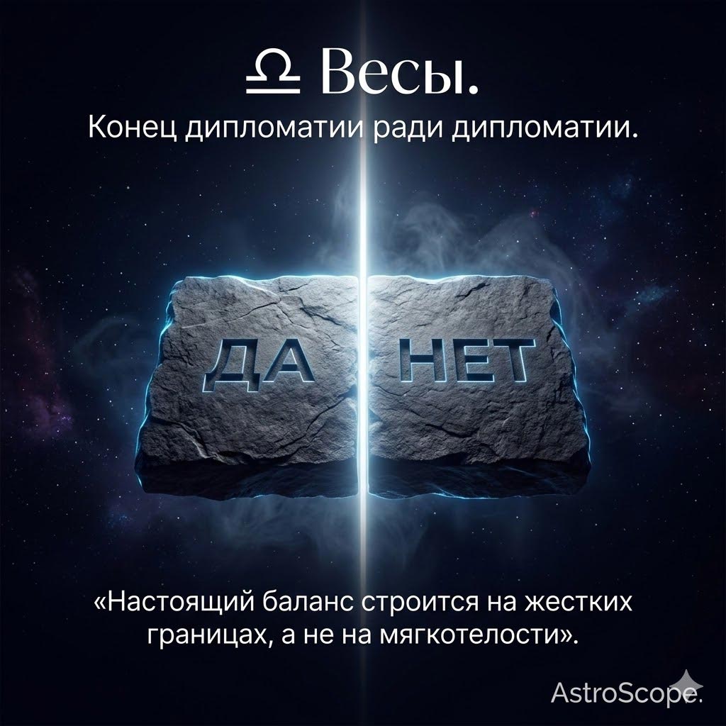 ♎ Весы 11 марта: Конец дипломатии ради дипломатии
