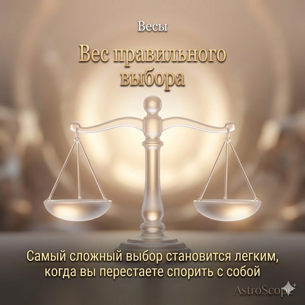 Весы 18 марта: Вес правильного выбора и созвучие с внутренним «да»