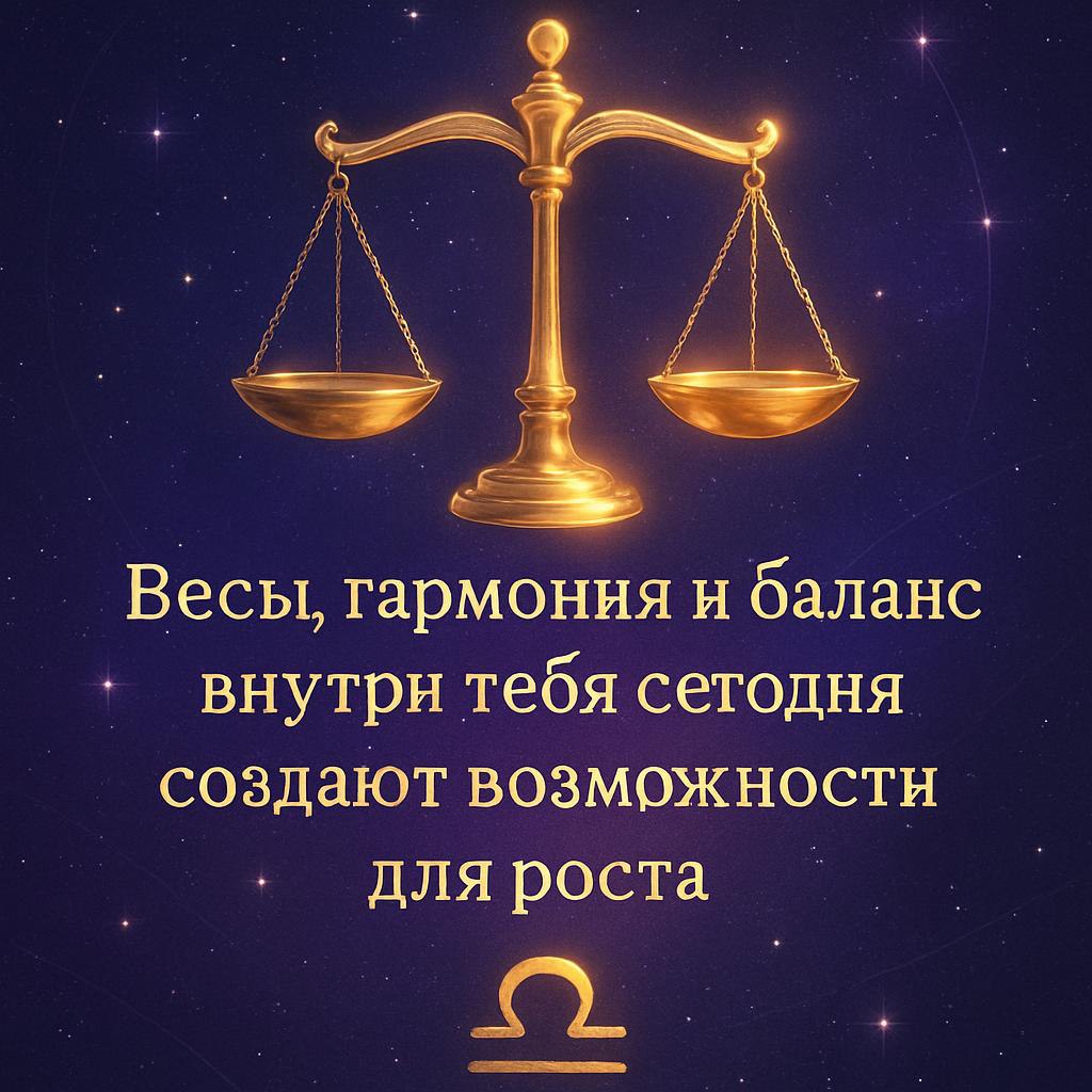 ♎ Весы 27 ноября 2025 — Гармония выбора и лёгкость движения