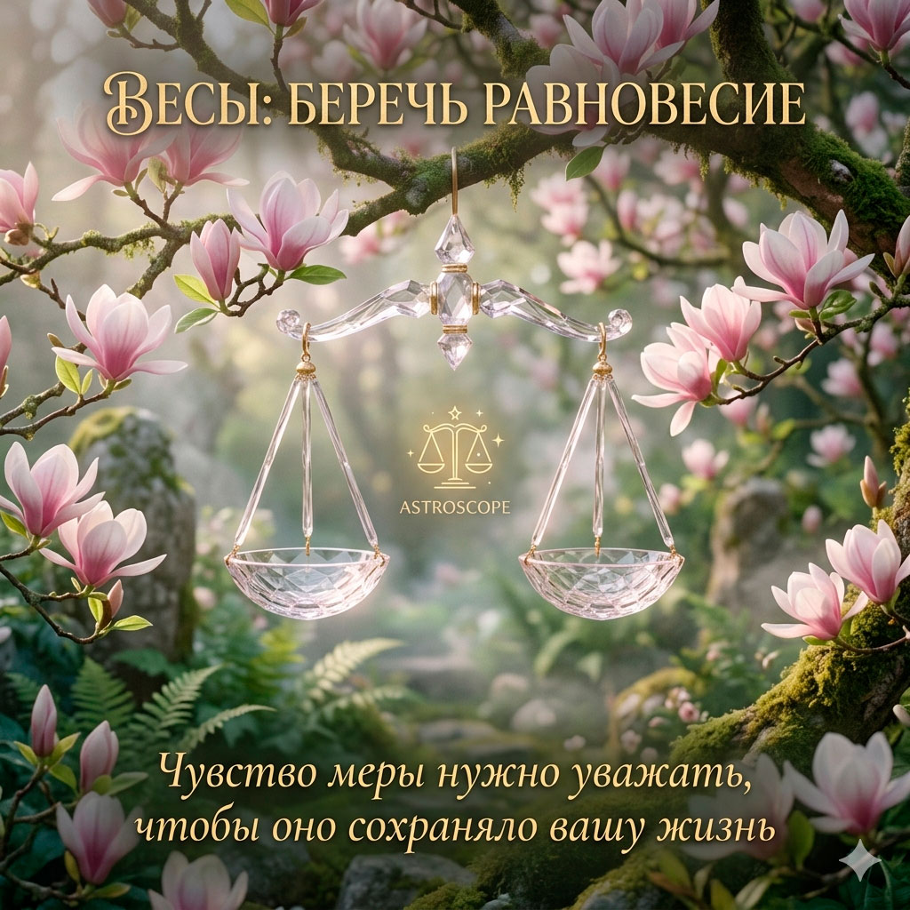 ♎ Весы, энергия 2 мая: Беречь равновесие