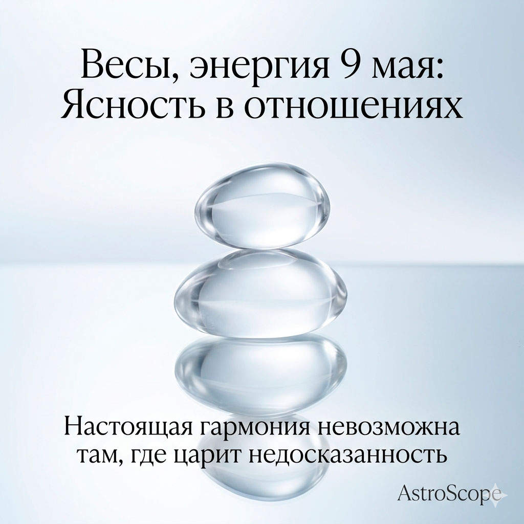 ♎ Весы, энергия 9 мая: Ясность в отношениях