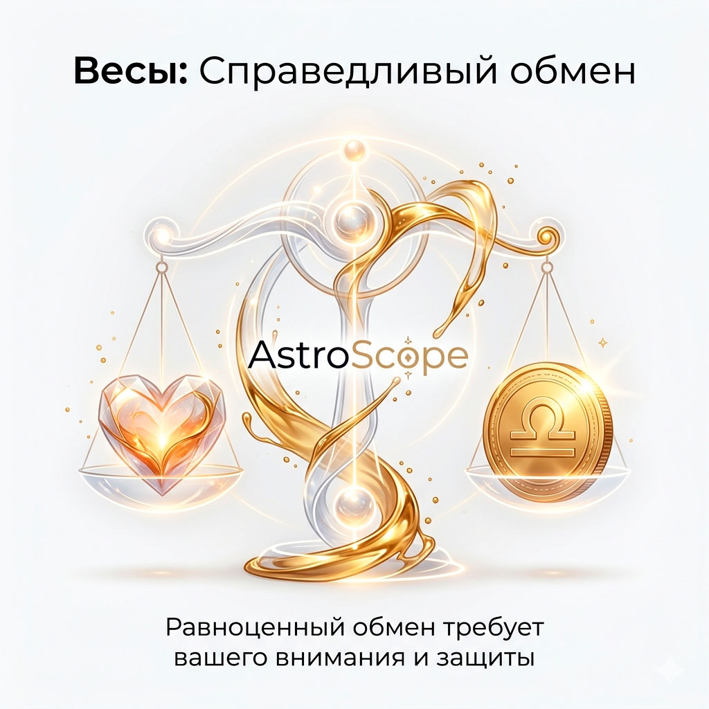 ♎ Весы, энергия 11 мая: Справедливый обмен