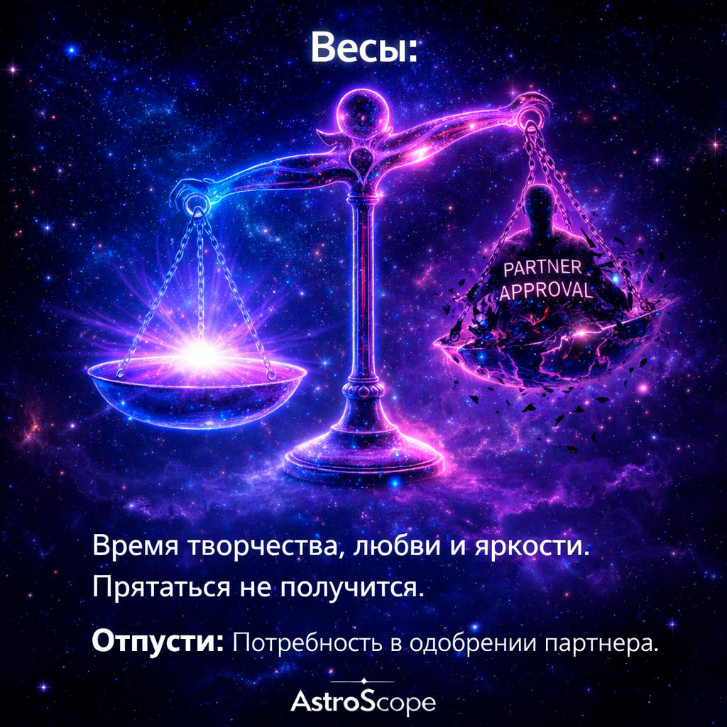 Весы: Время творчества и манифест яркости 2026