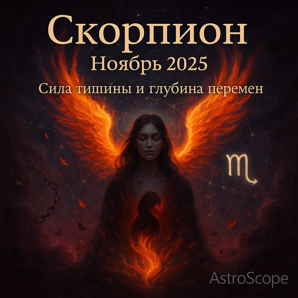 Скорпионы, ноябрь 2025 вскроет тайну, которую вы боялись узнать…
