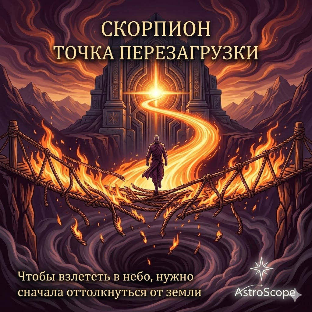 Гороскоп для Скорпиона на 21 марта: Точка перезагрузки