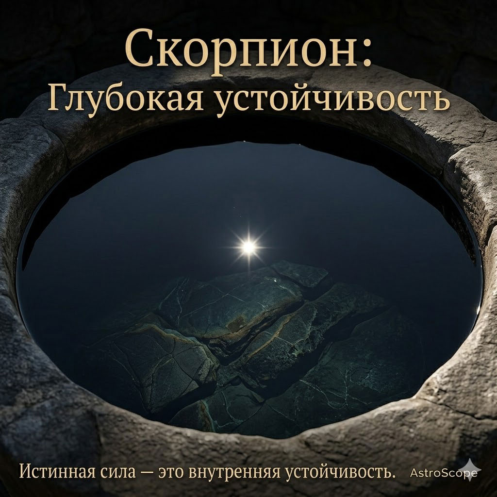 ♏ Скорпион 28 марта: Глубокая устойчивость