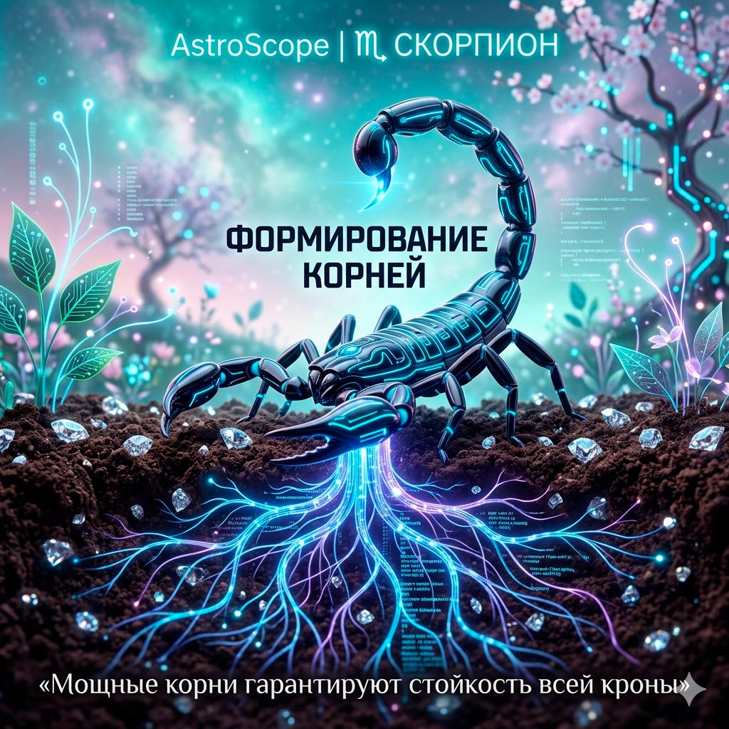 ♏ Скорпион 31 марта: Формирование «корневой системы»