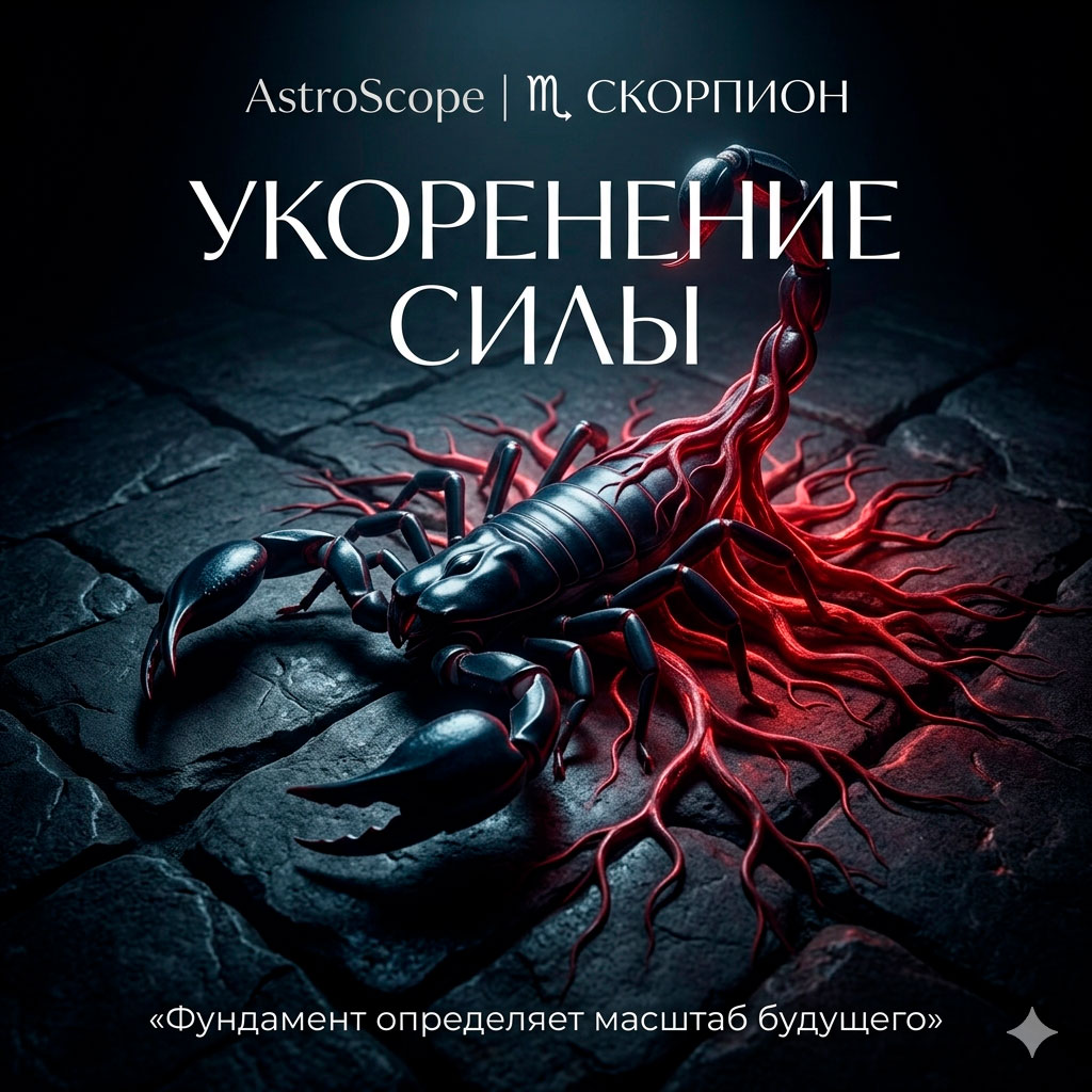 ♏ Скорпион 2 апреля: Укоренение силы