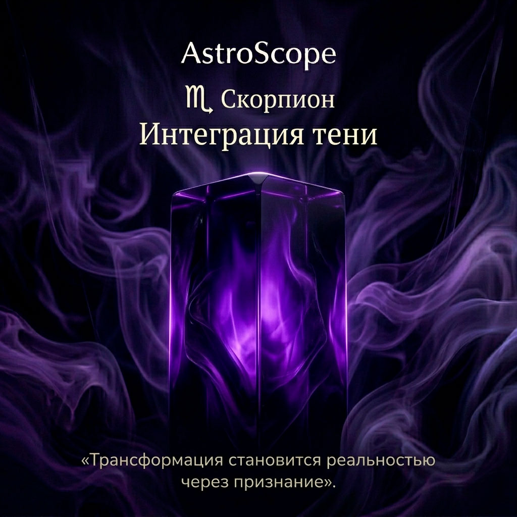 ♏ Скорпион 7 апреля: Интеграция тени