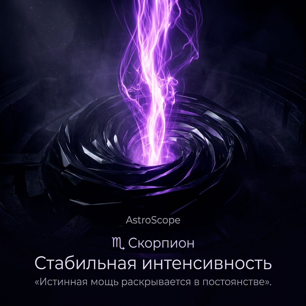 ♏ Скорпион 9 апреля: Стабильная интенсивность