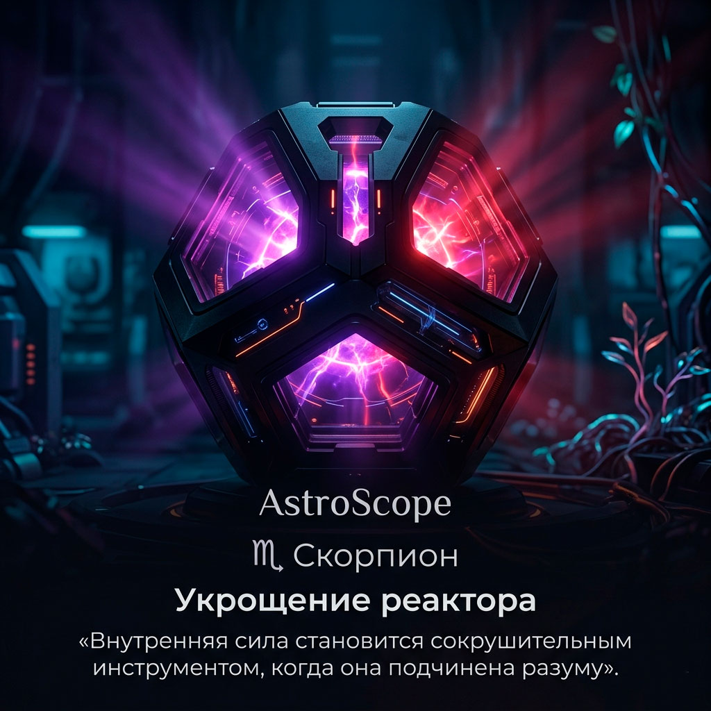 ♏ Скорпион 15 апреля: Укрощение реактора