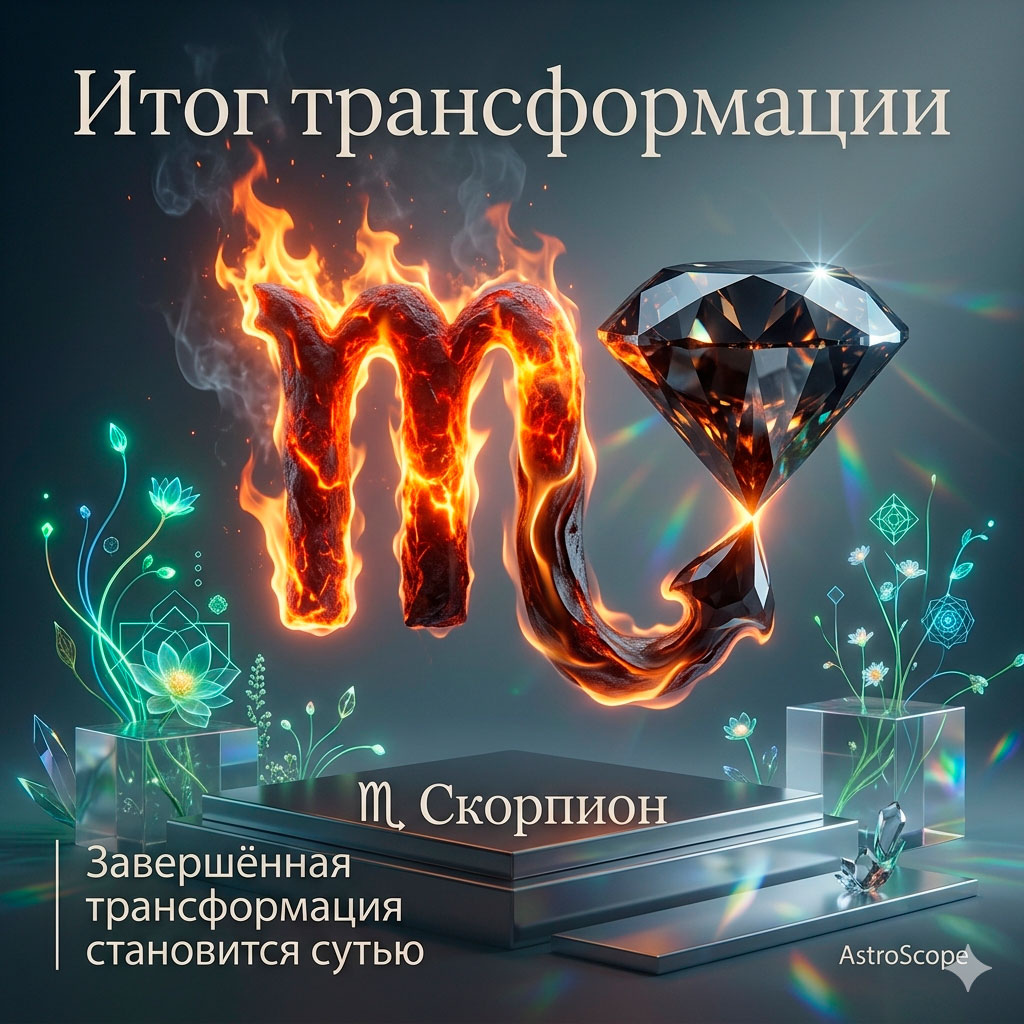 ♏ Скорпион, энергия 18 апреля: Итог трансформации