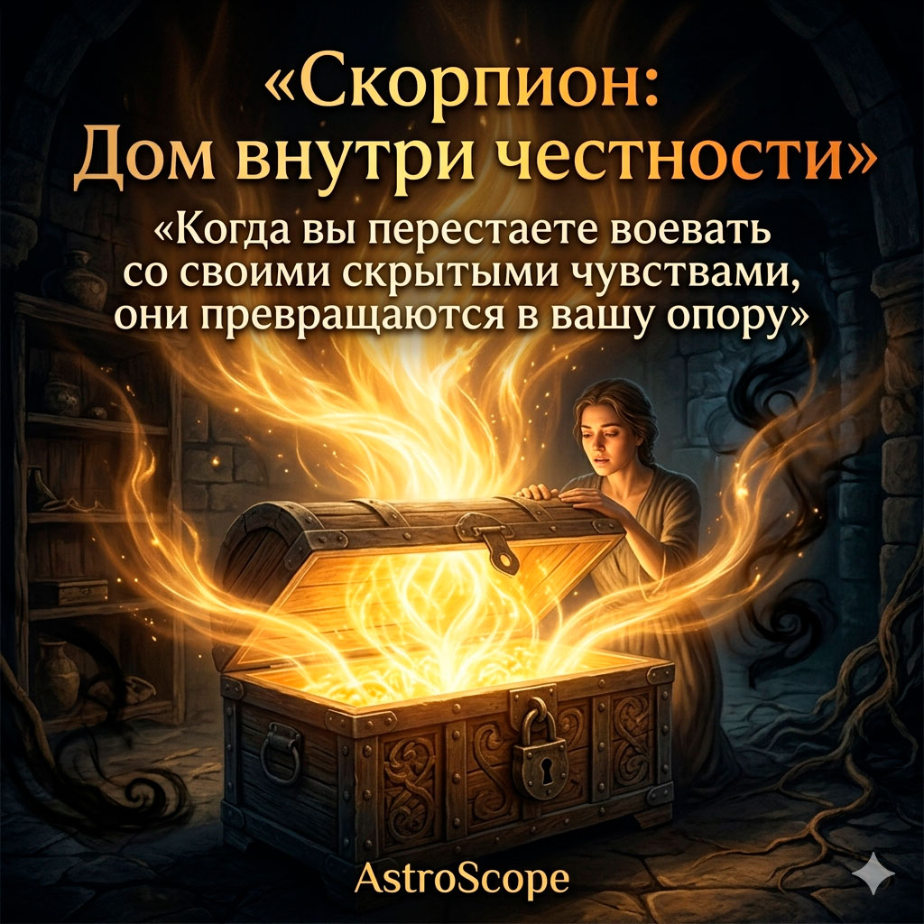♏ Скорпион, энергия 21 июня: Дом внутри честности