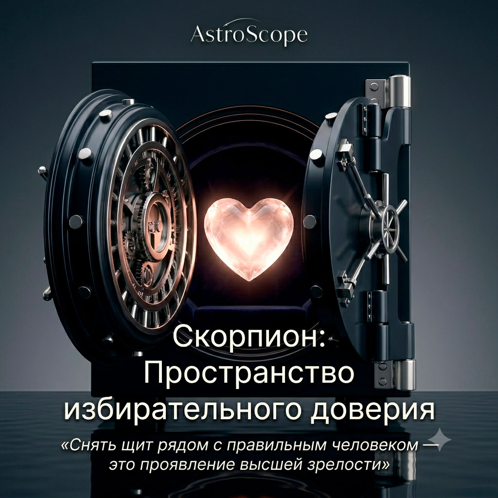 ♏ Скорпион, энергия 25 июня: Пространство избирательного доверия