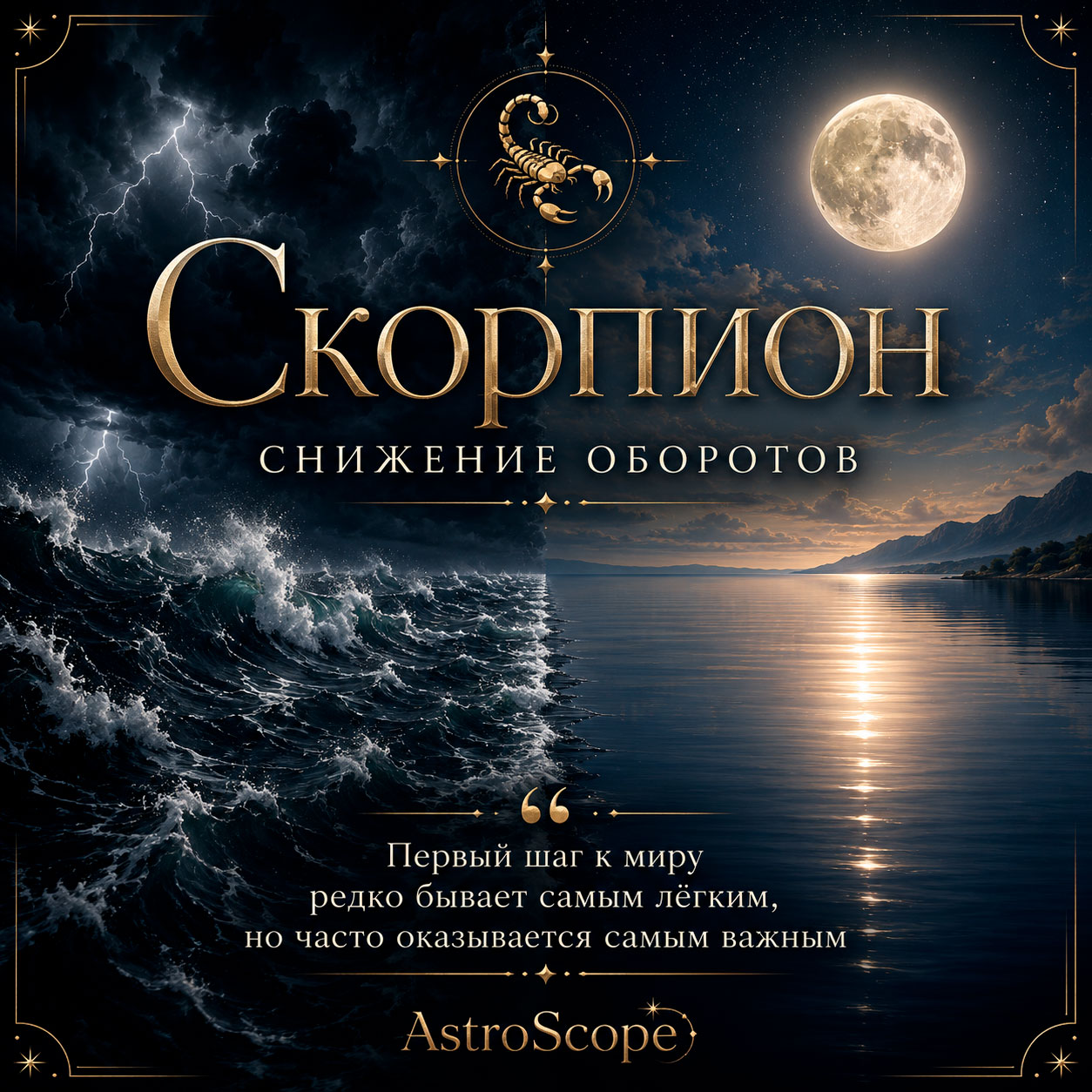 ♏ Скорпион, энергия 13 июля: Снижение оборотов