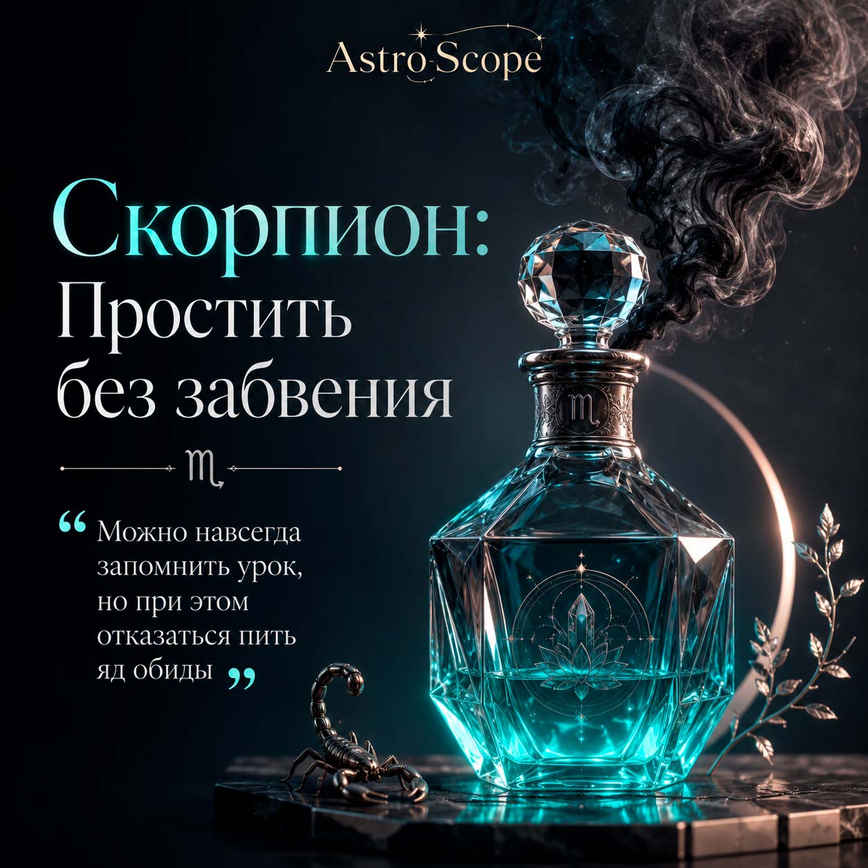 ♏ Скорпион, энергия 14 июля: Простить без забвения