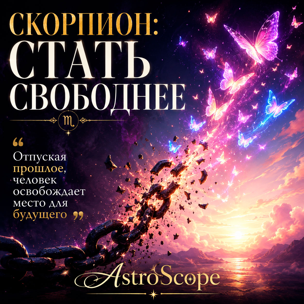 ♏ Скорпион, энергия 21 июля: Стать свободнее