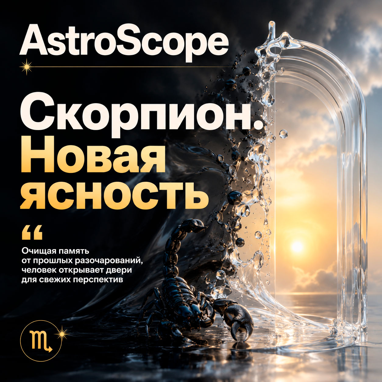 ♏ Скорпион, энергия 22 июля: Новая ясность