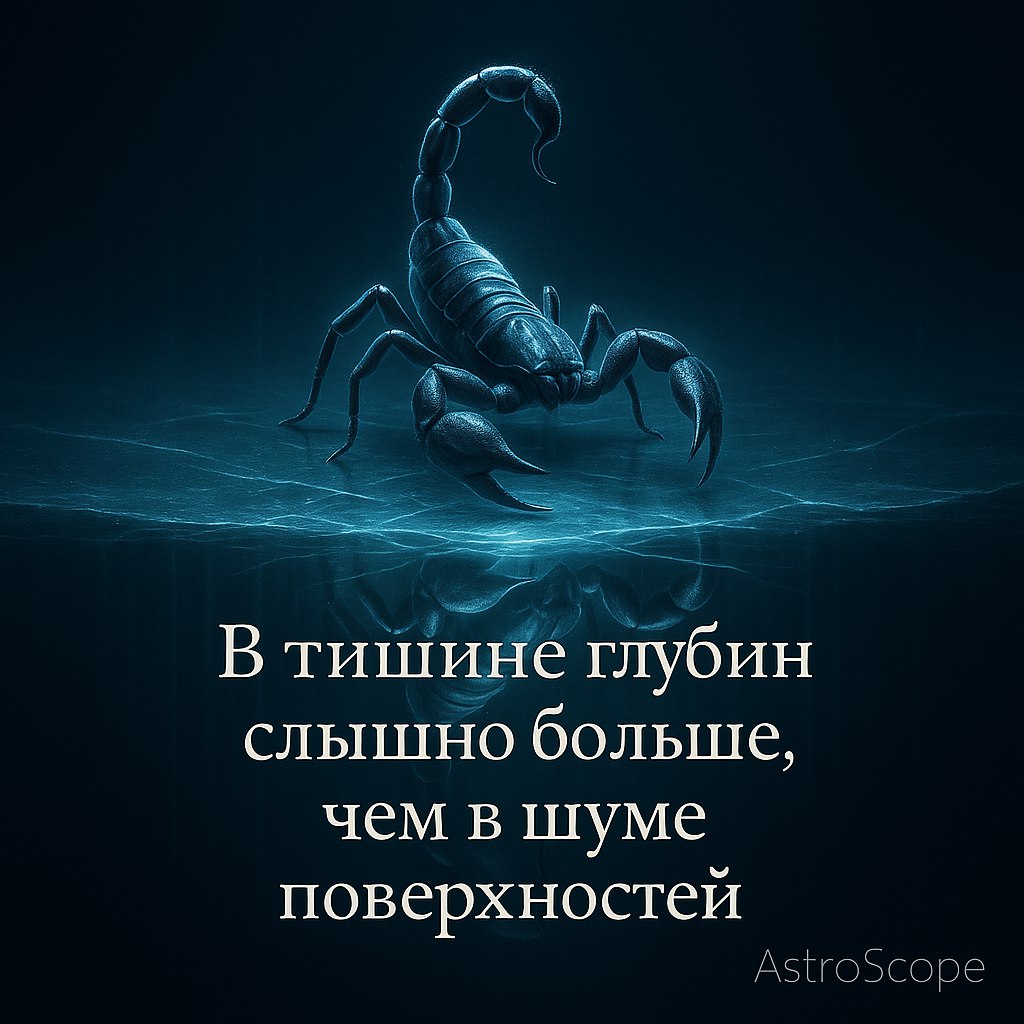 ♏ СКОРПИОН — День глубинной внутренней ясности