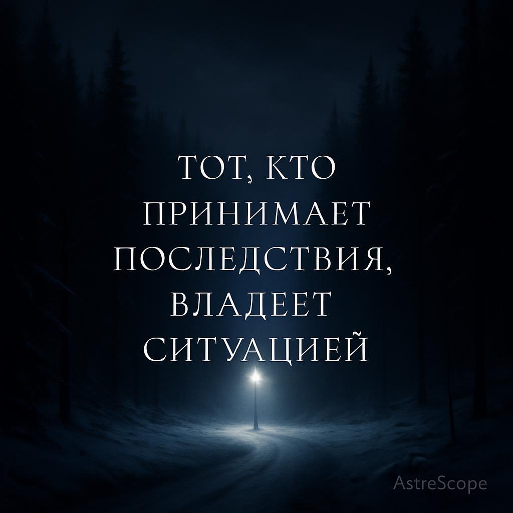 ♏ Скорпион — Власть над последствиями