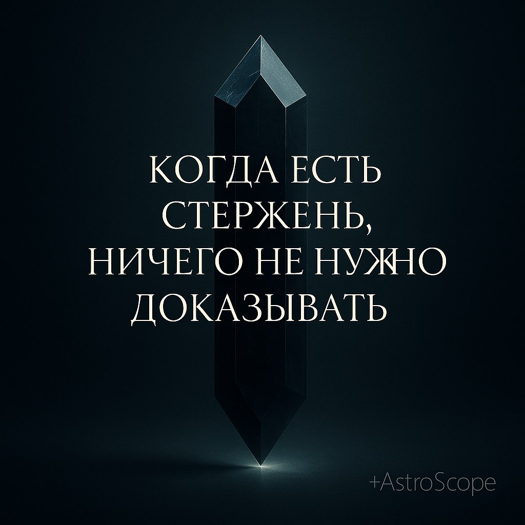 ♏ Скорпион — Глубинный стержень