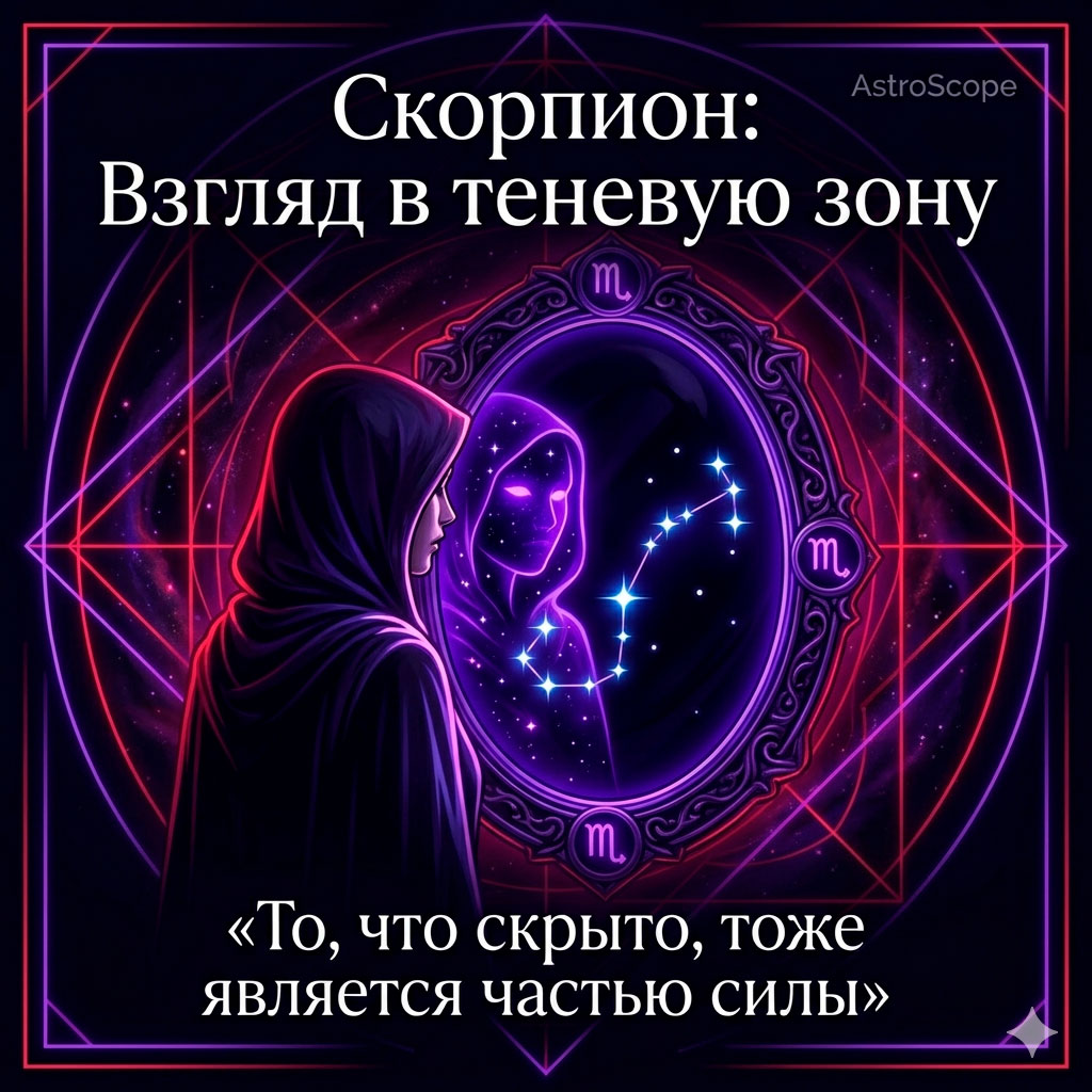 ♏ Скорпион, энергетика 1 июня: Взгляд в теневую зону