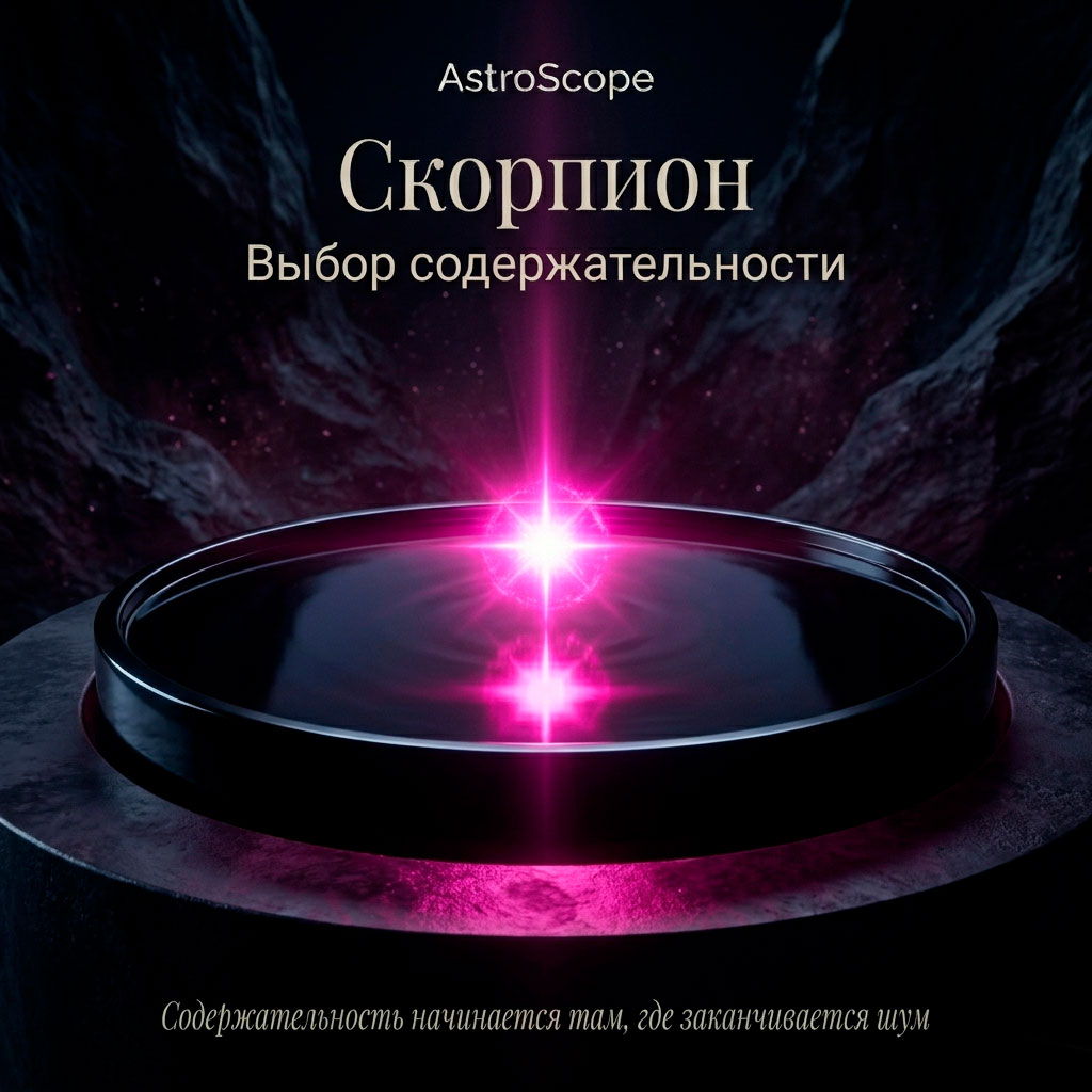 ♏ Скорпион, энергетика 3 июня: Выбор содержательности