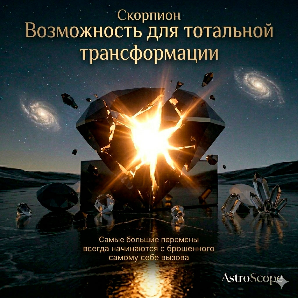 ♏ Скорпион, энергия 14 июня: Возможность для тотальной трансформации