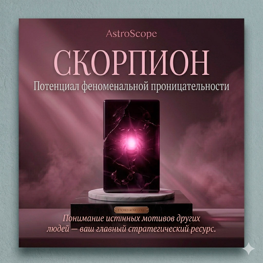 ♏ Скорпион, энергия 17 июня: Потенциал феноменальной проницательности