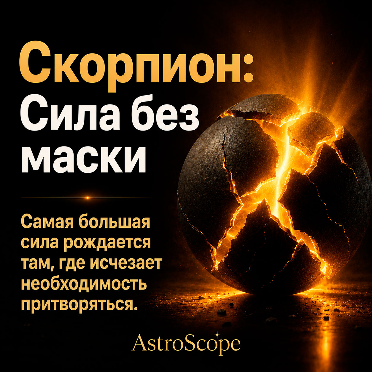 ♏ Скорпион, энергия 23 июля: Сила без маски