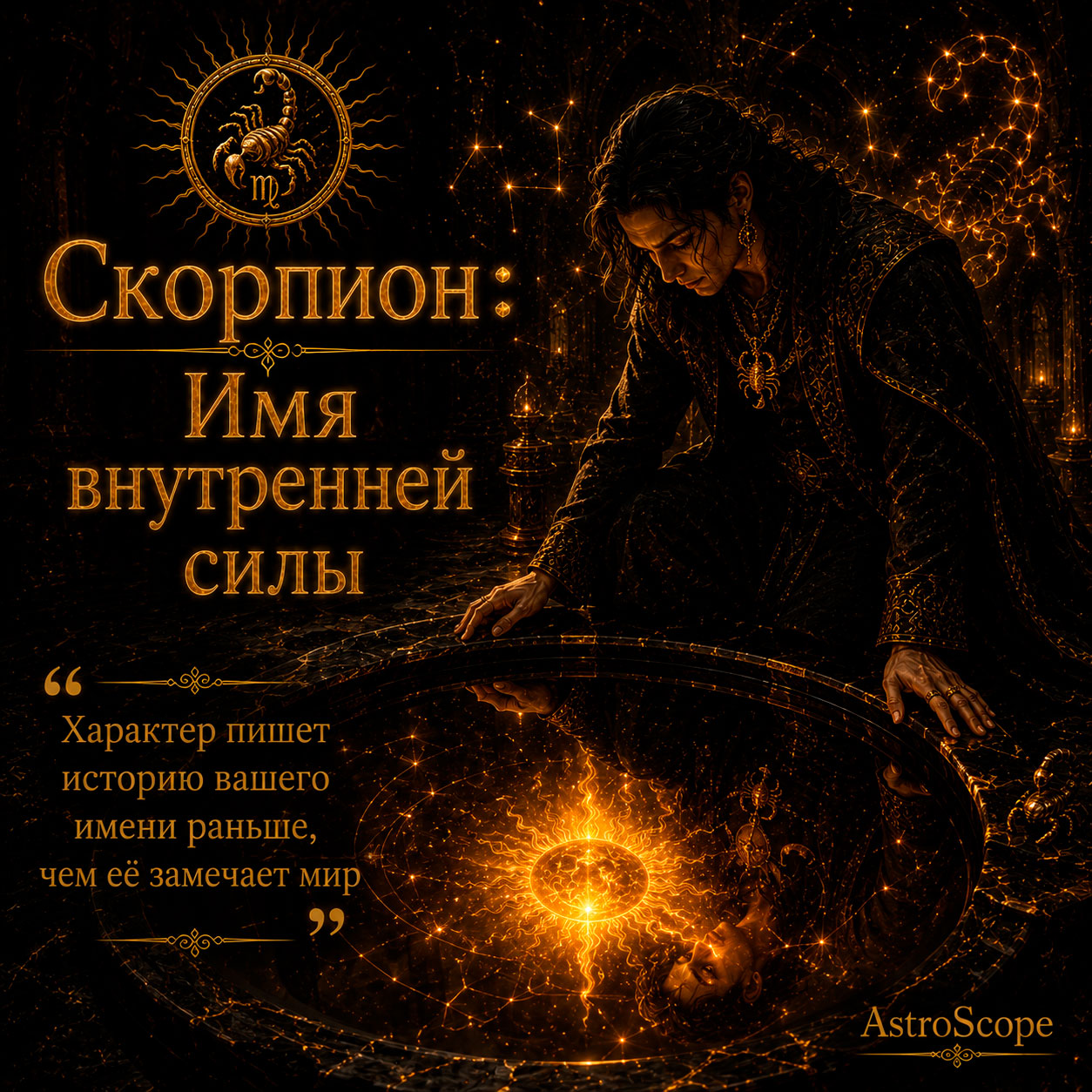 ♏ Скорпион, энергия 27 июля: Имя внутренней силы