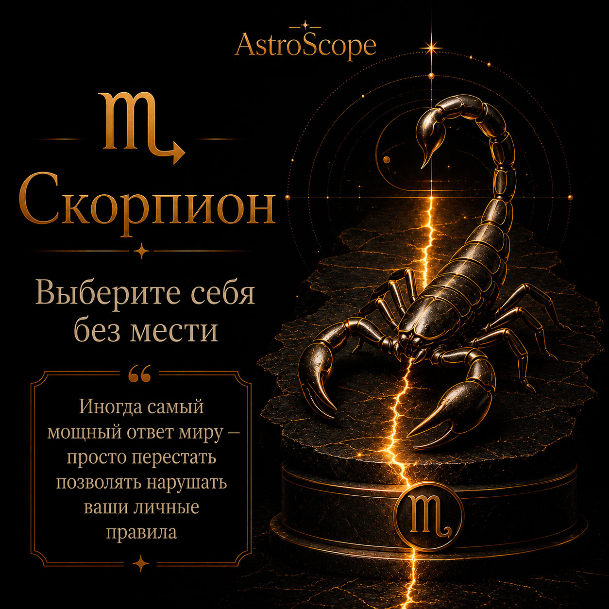 ♏ Скорпион, энергия 17 августа: Выберите себя без мести
