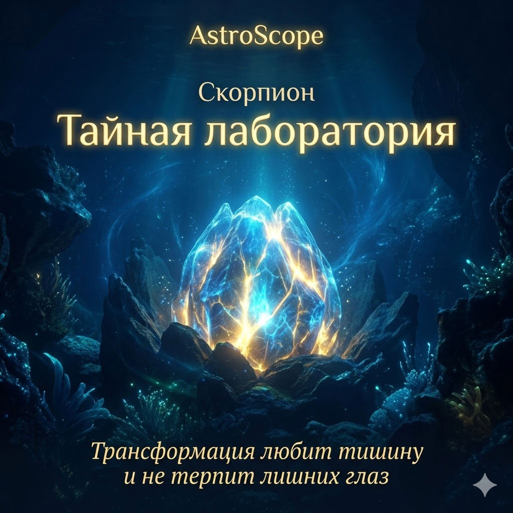 ♏ Скорпион 26 февраля: Тайная лаборатория