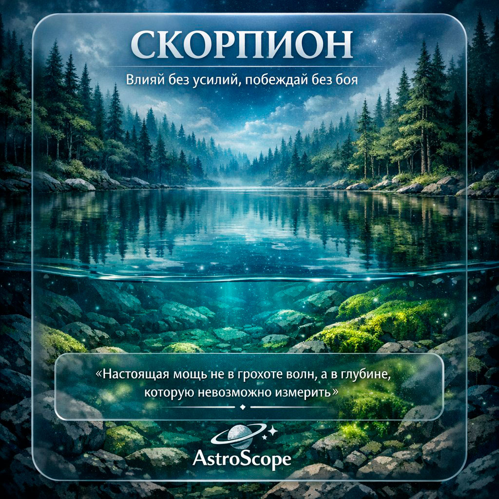 Скорпион 1 марта: Влияй без усилий, побеждай без боя