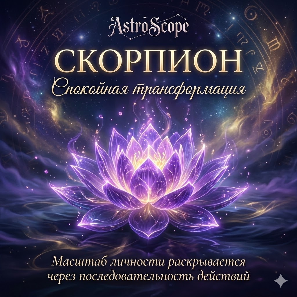 Скорпион на 2 марта: Глубокая стратегия и тихая трансформация