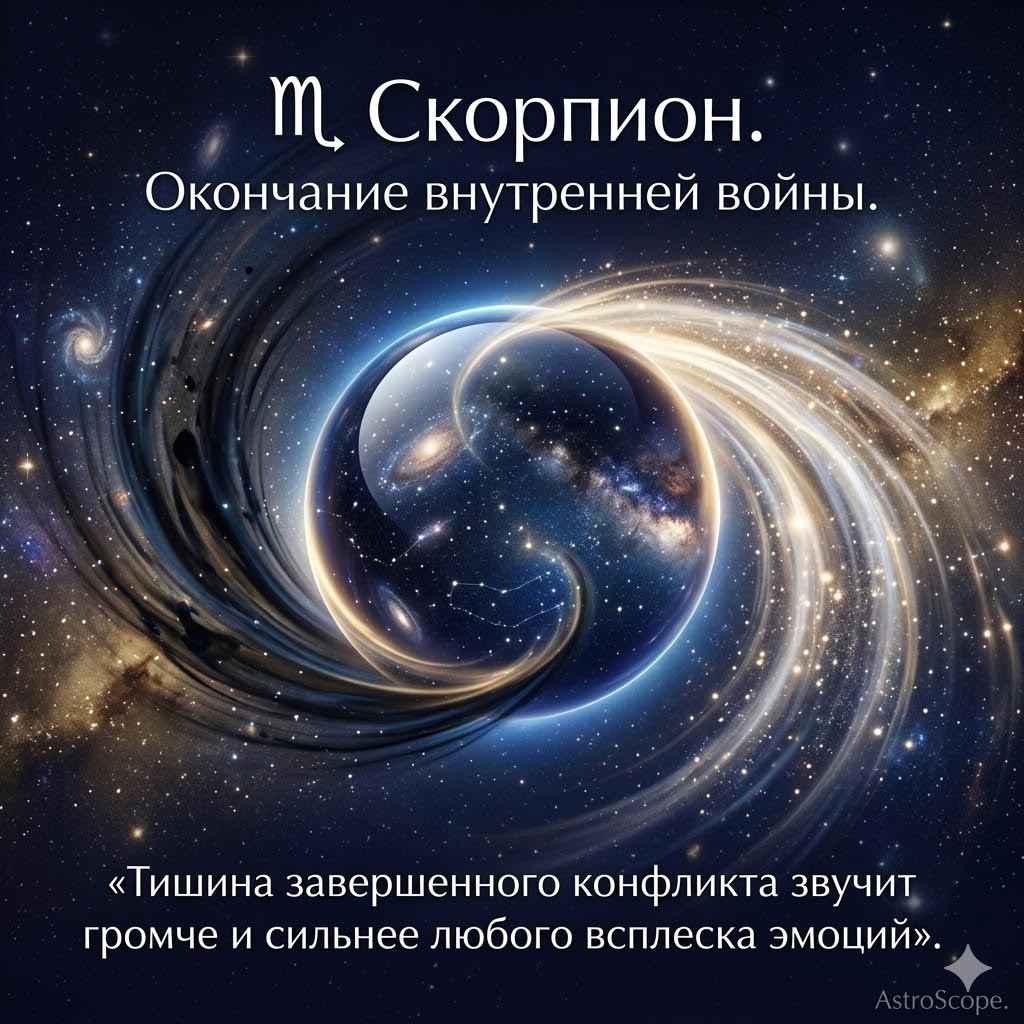 ♏ Скорпион 11 марта: Окончание внутренней войны