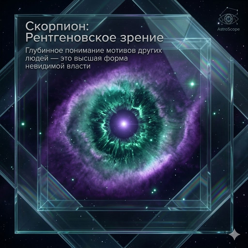 ♏ Скорпион 12 марта: Рентгеновское зрение