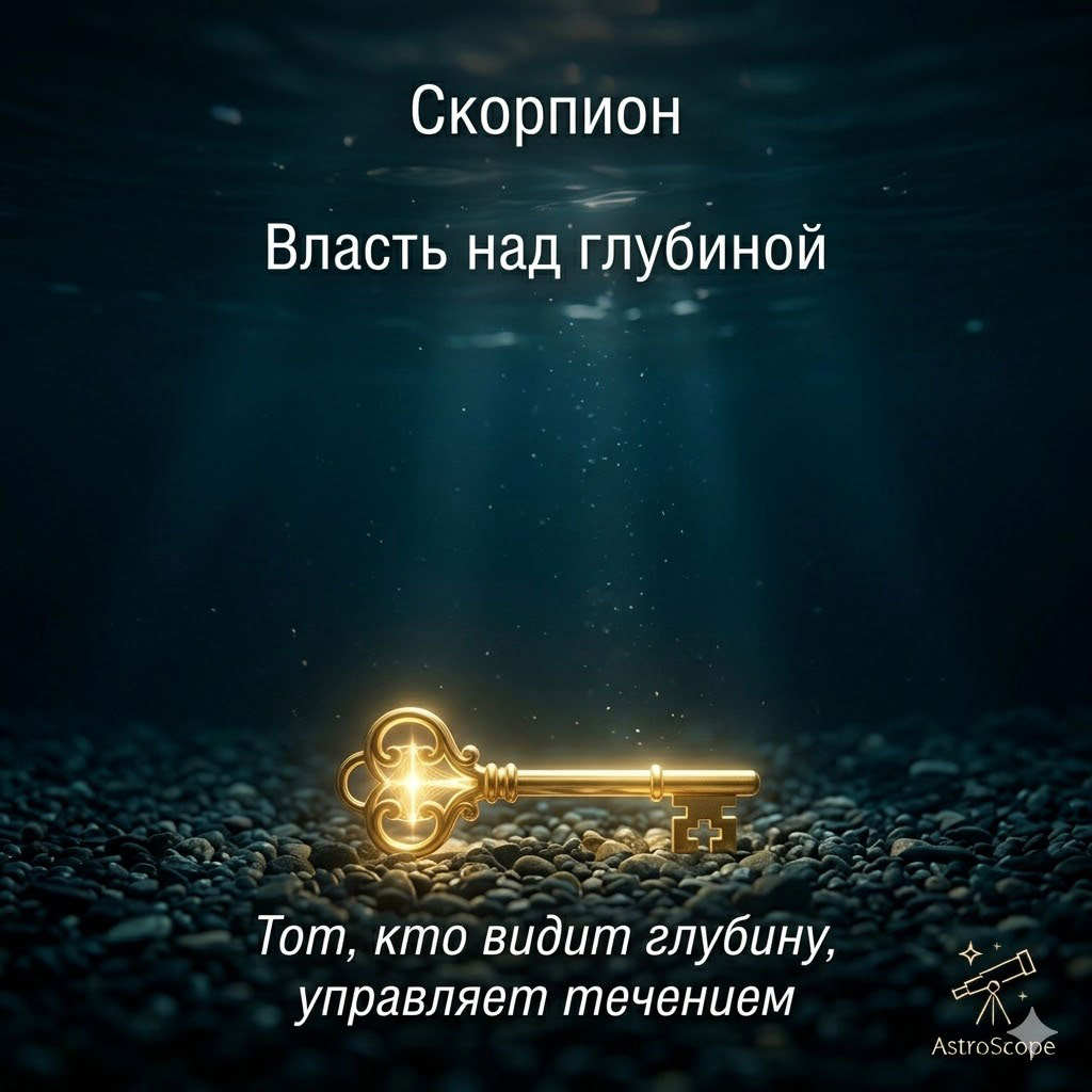 Скорпион 17 марта: Власть над глубиной и искусство наблюдения
