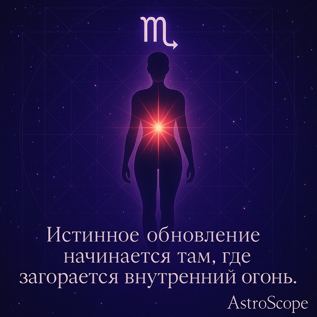  ♏ Скорпион — 1 декабря 2025 — Трансформация светом изнутри