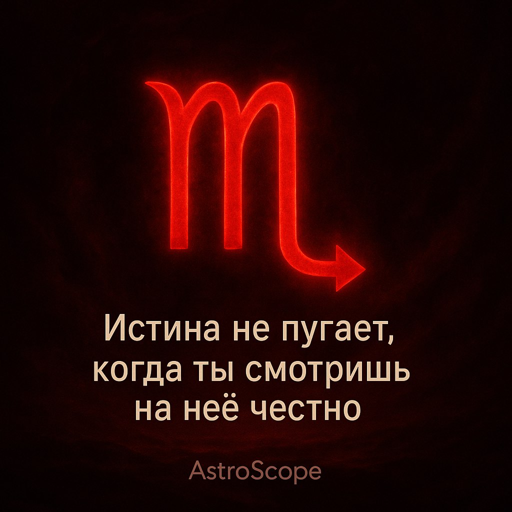 Скорпион — истинная правда приносит мощную трансформацию