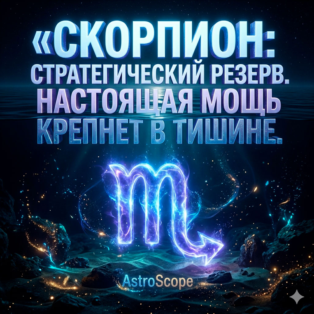 ♏ Скорпион, энергия 29 апреля: Стратегический резерв