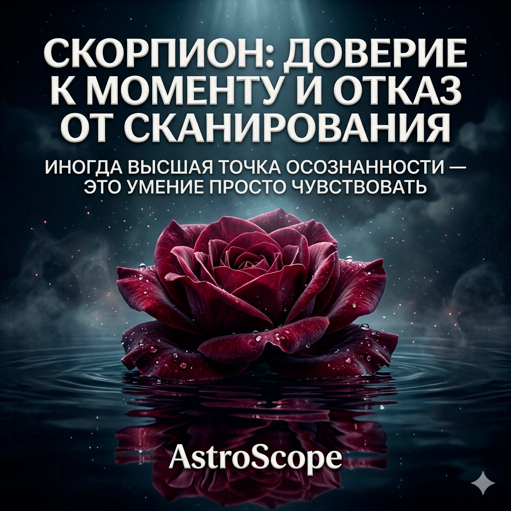 ♏ Скорпион, энергия 3 мая: Доверие к моменту и отказ от сканирования