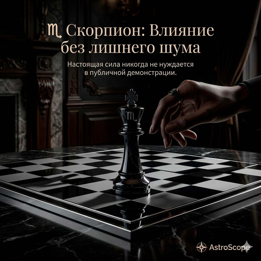 ♏ Скорпион, энергия 14 мая: Влияние без лишнего шума