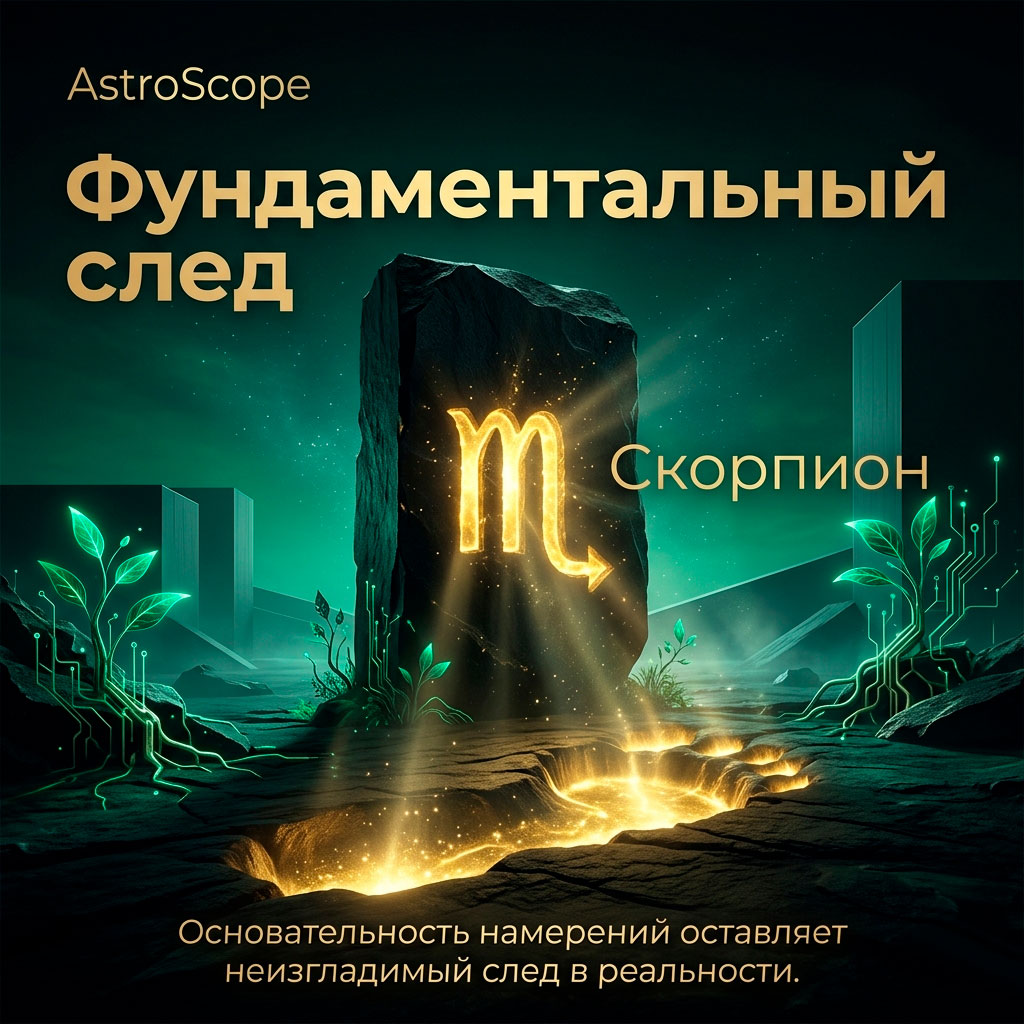 ♏ Скорпион, энергия 17 мая: Фундаментальный след