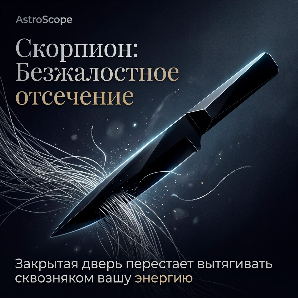♏ Скорпион, энергия 19 мая: Безжалостное отсечение