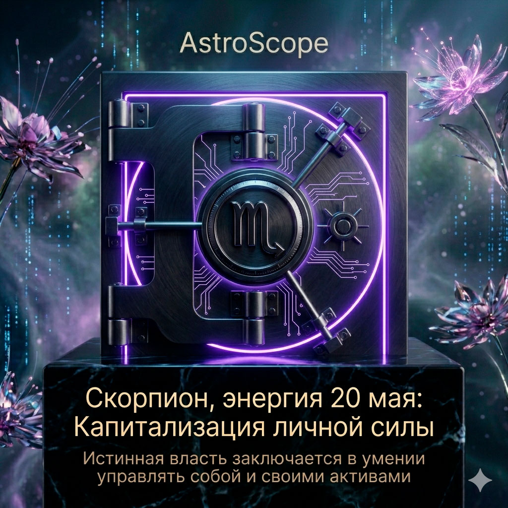 ♏ Скорпион, энергия 20 мая: Капитализация личной силы