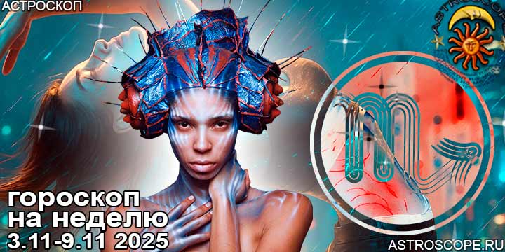 Скорпион и ваш гороскоп на неделю по аспектам периода с 3 ноября по 9 ноября 2025