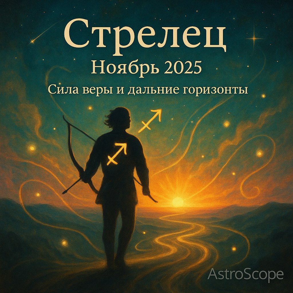Стрельцы, ноябрь 2025 изменит ваш путь — к чему готовиться?